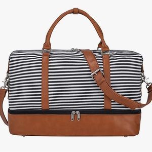 WOMENS CANVAS WEEKENDER BAG - PERFECT CONDITION